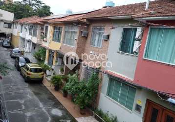 Casa em condomínio fechado com 4 quartos à venda na rua do matoso, praça da bandeira, rio de janeiro, 130 m2 por r$ 480.000