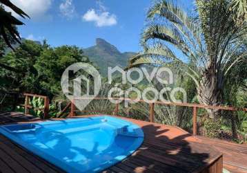 Casa em condomínio fechado com 7 quartos à venda na rua estrela dalva, itanhangá, rio de janeiro, 317 m2 por r$ 1.250.000