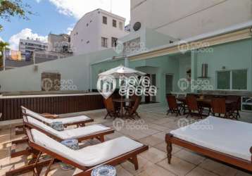 Casa em condomínio fechado com 3 quartos à venda na rua leblon, leblon, rio de janeiro, 322 m2 por r$ 10.800.000