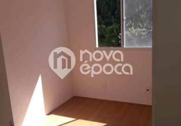 Apartamento com 2 quartos à venda na rua do canal, jacaré, rio de janeiro, 50 m2 por r$ 180.000