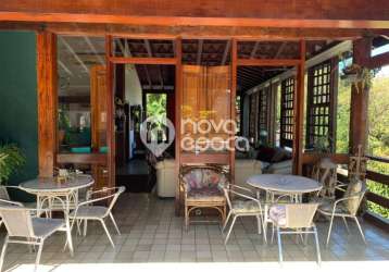 Casa em condomínio fechado com 4 quartos à venda na rua poeta khalil gibran, itanhangá, rio de janeiro, 400 m2 por r$ 3.800.000