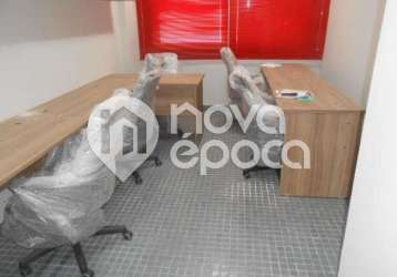 Sala comercial com 1 sala à venda na rua santa clara, copacabana, rio de janeiro, 18 m2 por r$ 250.000