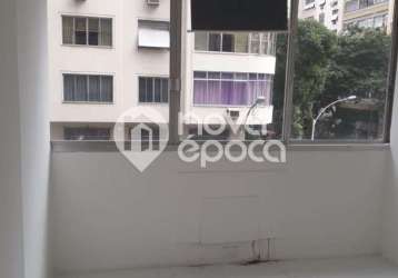 Sala comercial com 1 sala à venda na rua constante ramos, copacabana, rio de janeiro, 31 m2 por r$ 320.000