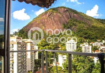 Apartamento com 4 quartos à venda na rua marechal pires ferreira, cosme velho, rio de janeiro, 195 m2 por r$ 2.500.000