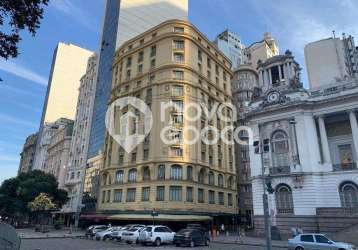 Sala comercial com 1 sala à venda na praça floriano, centro, rio de janeiro, 36 m2 por r$ 205.000