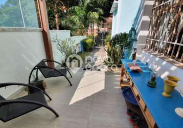 Casa em condomínio fechado com 4 quartos à venda na travessa selva, tijuca, rio de janeiro, 276 m2 por r$ 2.100.000