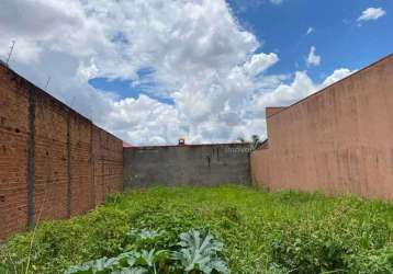 Terreno à venda em maria stella faga, são carlos | excelente oportunidade!