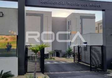 Apartamento com 2 quartos à venda no residencial monsenhor romeu tortorelli, são carlos , 45 m2 por r$ 175.000