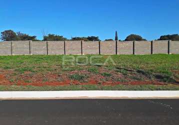 Terreno em condomínio fechado à venda no residencial samambaia, são carlos  por r$ 195.000