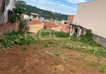 Terreno à venda na cidade aracy, são carlos  por r$ 60.000