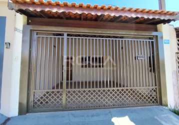 Casa padrão para alugar em residencial itamarati, são carlos