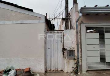 Casa de fundos para alugar na vila jacobucci - são carlos