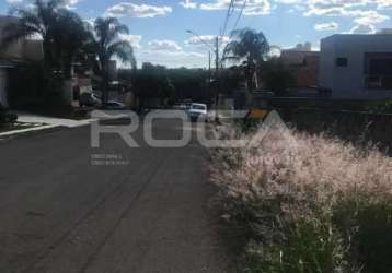 Terreno à venda no parque santa mônica, são carlos  por r$ 380.000