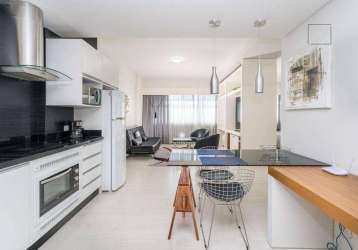 Apartamento com 1 dormitório à venda, 65 m² por r$ 585.000,00 - centro - curitiba/pr