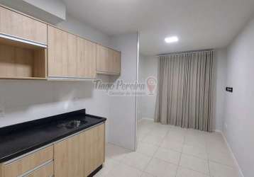 Apartamento para locação em palhoça, praia de fora, 2 dormitórios, 1 banheiro, 1 vaga