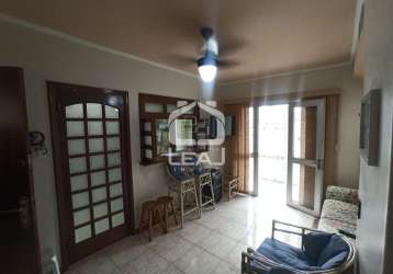 Apartamento 49 m²  à venda, 1 dormitório e sacada - edifício praia do sol - r$ 220.000,00// guarujá