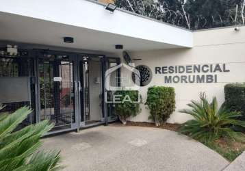 Apartamento à venda 48m² com 2 dormitórios, 1 vaga de garagem r$ 292.000,00 - morumbi - são paulo -