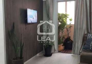 Apartamento à venda no villa real, 2 dormitórios - r$380.000,00 - parque maria helena, são paulo, s