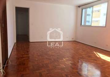 Excelente apartamento para venda e locação em moema, 105m², 3 dormitórios, sendo 1 suíte, 2 vagas d