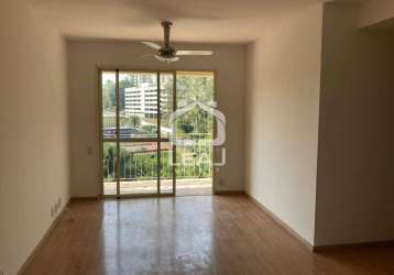 Apartamento para locação na vila andrade/morumbi, 75m², 3 dormitórios, 2 vagas, r$ 3.200,00 (pacote