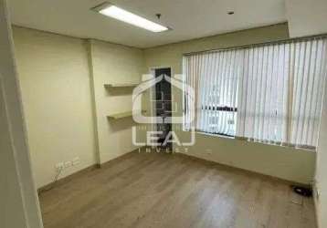 Conjunto comercial para locação, 32m², 2 salas, 2 banheiros - r$ 3.416,00 (pacote) - jardim paulist