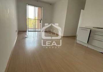 Apartamento para locação em frente ao hospital campo limpo, 76m², 3 dormitórios, 2 vagas, r$ 3.773,