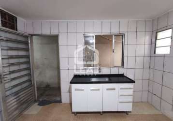 Casa com 1 dormitório para alugar, 40 m² por r$ 800,00/mês - jardim iracema - são paulo/sp