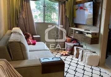 Apartamento com 2 dormitórios à venda, 70 m² por r$ 212.000,00 - chácara santa maria - são paulo/sp