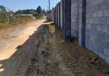 Terreno murado a venda no barro preto