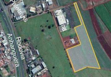 Área à venda, 68000 m² por r$ 20.400.000,00 - distrito industrial - cravinhos/sp