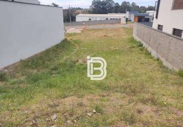 Excelente terreno à venda, 300 m² por r$ 330.000 - são venâncio - itupeva/sp