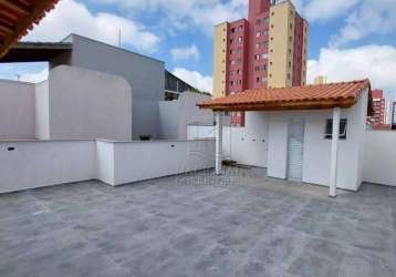 Cobertura à venda, 135 m² por r$ 600.000,00 - vila baeta neves - são bernardo do campo/sp