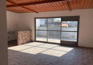 Cobertura com 3 dormitórios à venda, 76 m² por r$ 570.000,00 - vila camilópolis - santo andré/sp