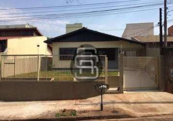 2 casas + barracão à venda em terreno de 697 m² na vila larsen, próximo da av. jk em londrina