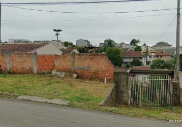 Terreno zr2 à venda no boa vista - curitiba/pr