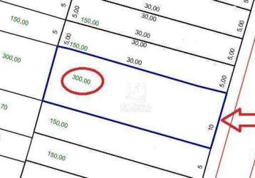 Terreno à venda, 300 m² por r$ 620.000,00 - utinga - santo andré/sp