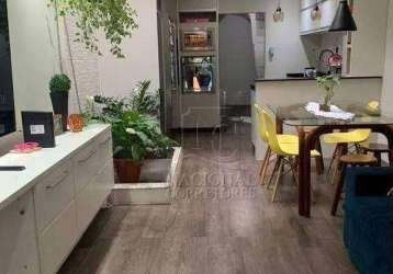 Sobrado à venda, 188 m² por r$ 700.000,00 - vila alzira - santo andré/sp