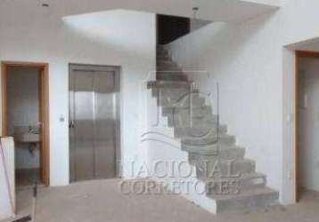 Apartamento duplex com 4 dormitórios à venda, 316 m² por r$ 2.199.999,00 - vila assunção - santo andré/sp