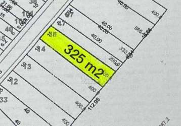 Terreno à venda, 325 m² por r$ 694.000,00 - parque industriário - santo andré/sp