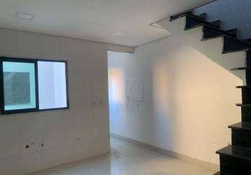 Cobertura com 2 dormitórios à venda, 99 m² por r$ 420.000,00 - santa teresinha - santo andré/sp