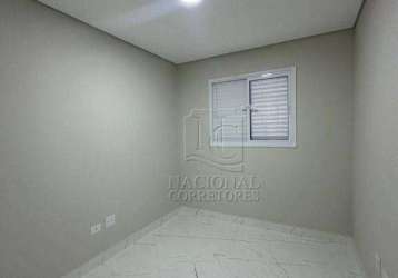 Cobertura com 2 dormitórios à venda, 59 m² por r$ 630.000,00 - vila linda - santo andré/sp