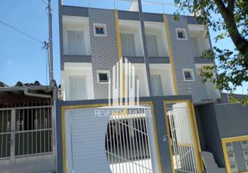 Cobertura com 3 quartos à venda na rua buri, --, vila pires, santo andré por r$ 515.000