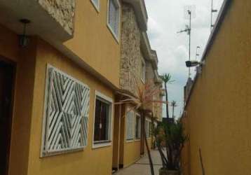 Casa em condomínio fechado com 2 quartos à venda na rua júlio parigot, --, vila antonieta, são paulo por r$ 330.000
