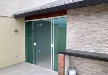 Cobertura com 2 quartos à venda na rua anhembi, --, vila curuçá, santo andré por r$ 510.000