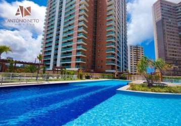 Apartamento com 3 dormitórios, 78 m² - venda por r$ 755.000,00 ou aluguel por r$ 4.602,00/mês - papicu - fortaleza/ce