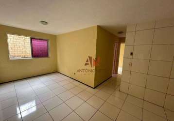 Apartamento com 2 dormitórios à venda, 48 m² por r$ 140.000,00 - itaperi - fortaleza/ce