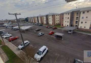 Apartamento para venda em são josé dos pinhais, ouro fino, 2 dormitórios, 1 banheiro, 1 vaga