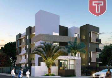 Apartamento com 2 dormitórios à venda, 57 m² por r$ 339.000 - jardim cidade universitária - joão pessoa/pb