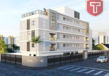 Cobertura à venda, 101 m² por r$ 520.000,00 - altiplano cabo branco - joão pessoa/pb