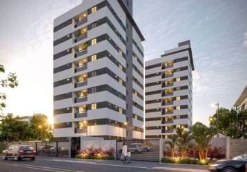 Apartamento com 2 dormitórios à venda, 52 m² por r$ 288.000,00 - jardim cidade universitária - joão pessoa/pb